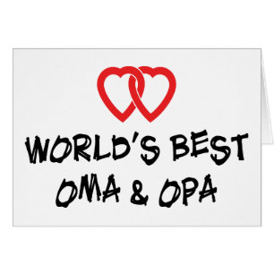 El mejor regalo de Oma y de Opa del mundo