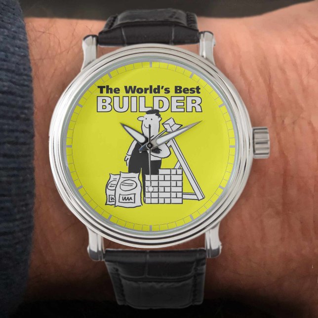 El mejor reloj de construcción del mundo (Subido por el creador)