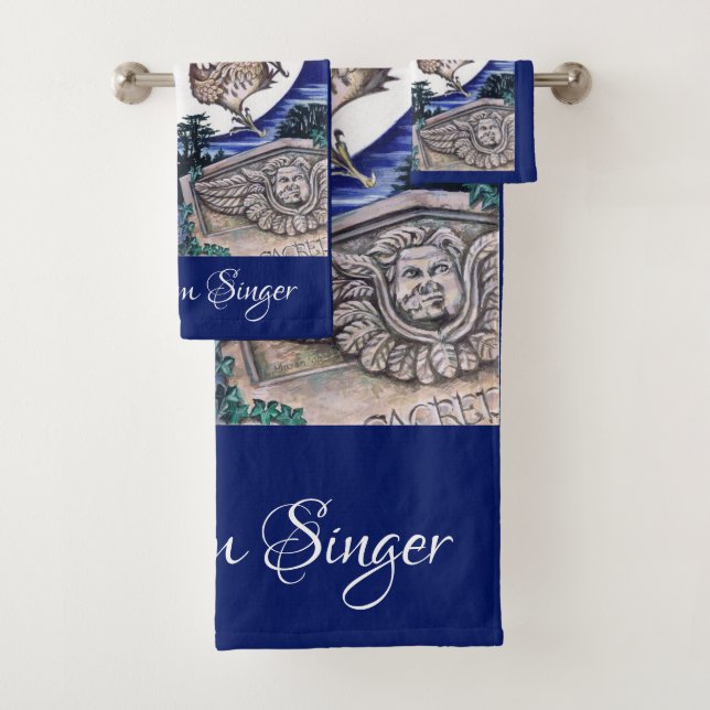 El mejor sistema de la toalla de baño del cantante (In situ)