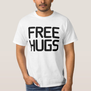 ¡El mejor trato! Libere la camiseta de los abrazo