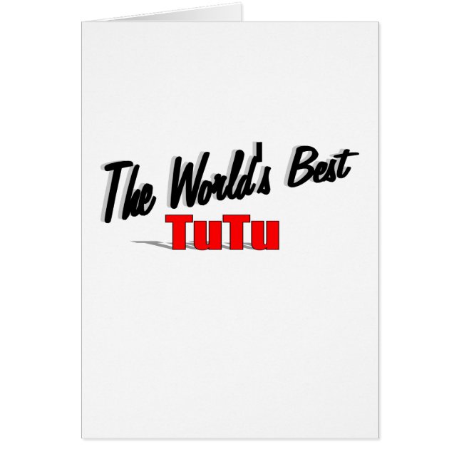 El mejor tutú del mundo (Frente)