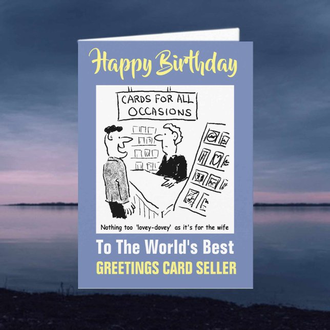 El mejor vendedor de tarjetas de felicitación del  (Subido por el creador)
