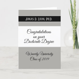 ¡El mejor vendedor! Tarjeta de graduación de docto