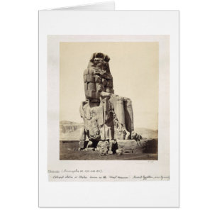El "Memno vocal", estatua colosal de Amenhotep I