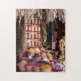 El mercado de Marrakesh, el rompecabezas de Marroc