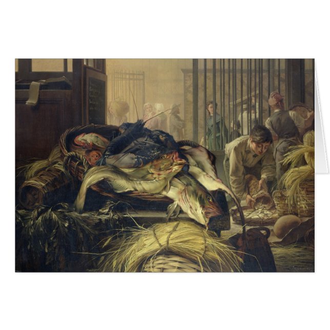 El mercado de pescados (Anverso (Horizontal))