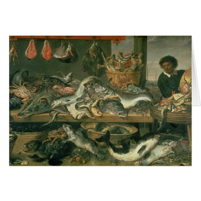 El mercado de pescados, 1618-21 (Anverso (Horizontal))