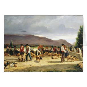 El mercado del cerdo, 1875
