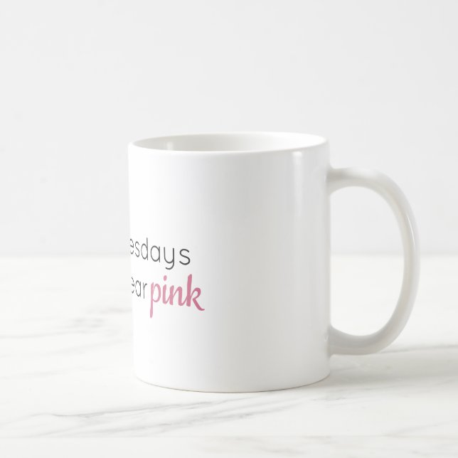 El miércoles llevamos la taza mala de los chicas (Derecha)