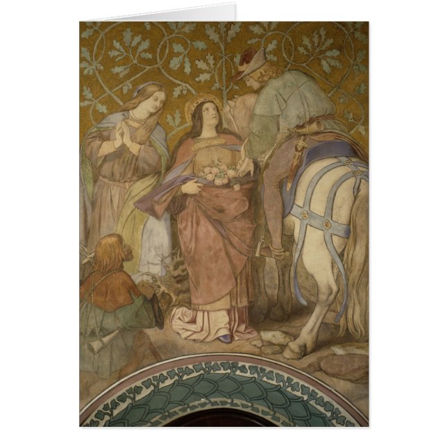 El milagro color de rosa, c.1855 (Frente)