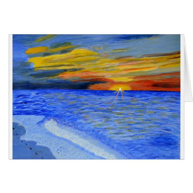 El milagro de la puesta del sol (Anverso (Horizontal))