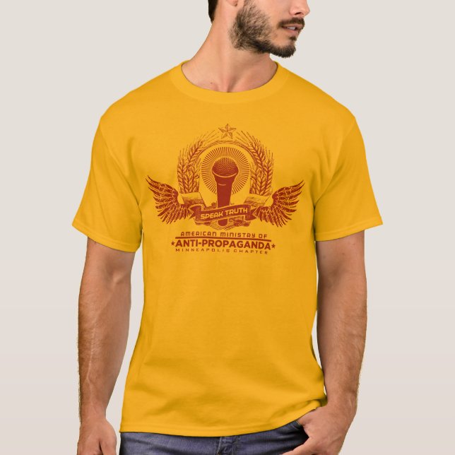 El ministerio de la camiseta de la Anti-Propaganda (Anverso)