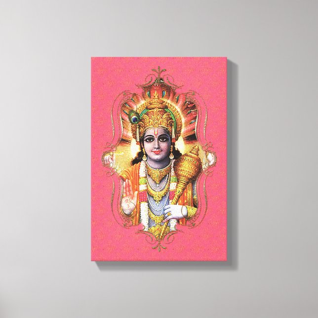 El Místico De La India 17 - Lienzo Envuelto (Anverso)