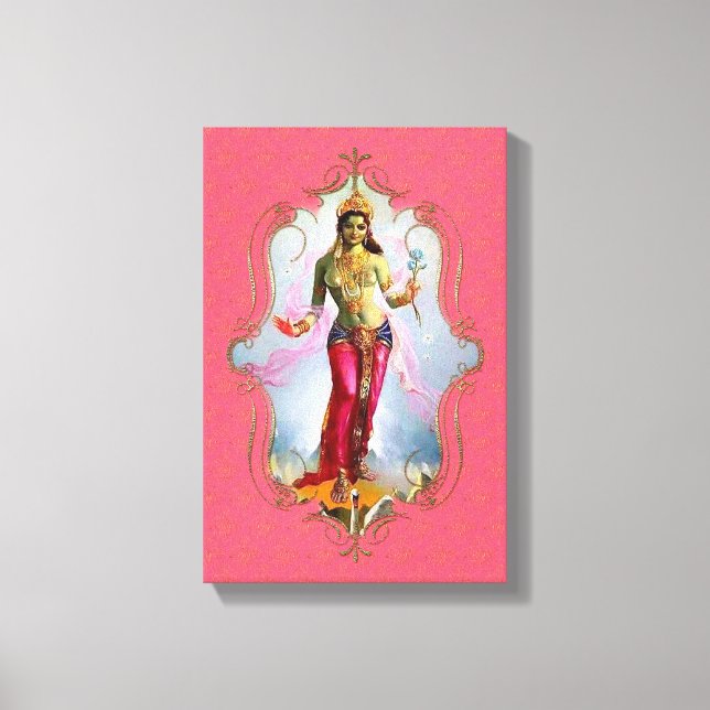 El Místico De La India 21 - Lienzo Envuelto (Anverso)