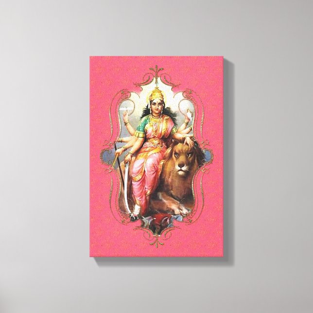 El Místico De La India 32 - Lienzo Envuelto (Anverso)