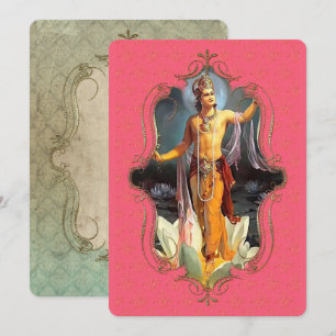 El Místico De La India 32 - Tarjeta De Saludo