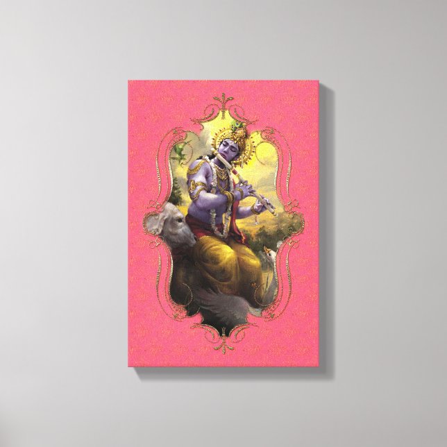 El Místico De La India 44 - Lienzo Envuelto (Anverso)