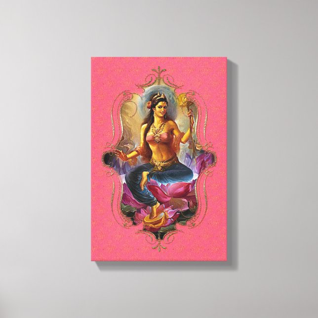 El Místico De La India 46 - Lienzo Envuelto (Anverso)