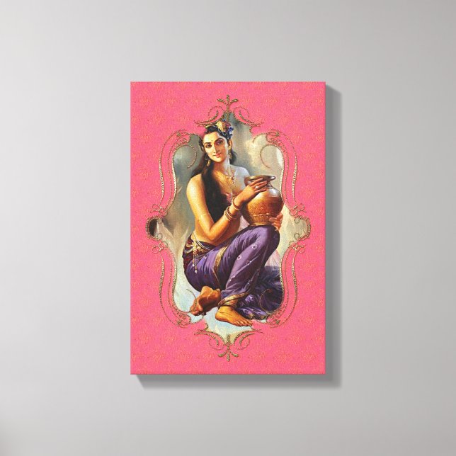 El Místico De La India 47 - Lienzo Envuelto (Anverso)