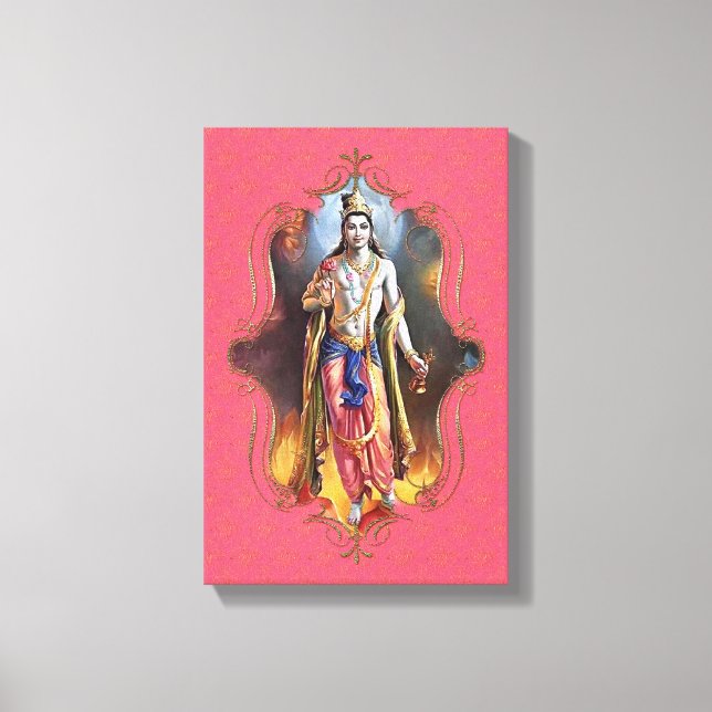 El Místico De La India 8 - Lienzo Envuelto (Anverso)