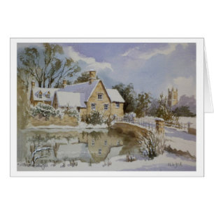 El molino Fairford en la nieve 001