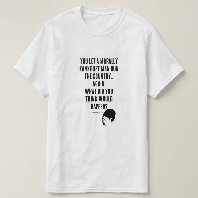 El momento FAFO de Estados Unidos - Una camiseta d (Diseño del anverso)