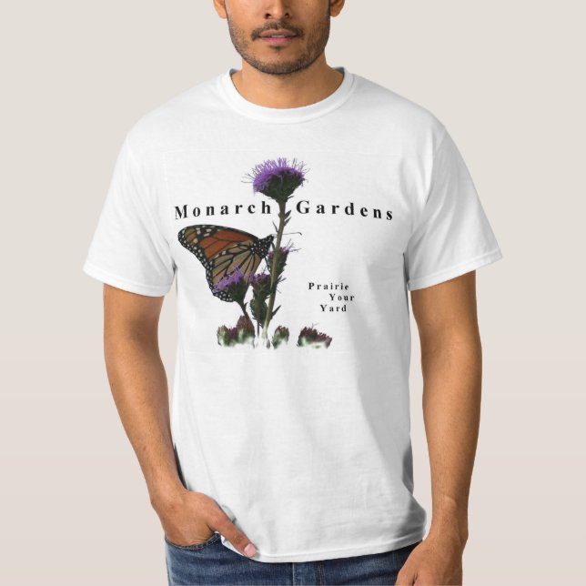 El monarca cultiva un huerto camisa de la planta (Anverso)