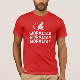 El mono de Gibraltar es una camiseta británica