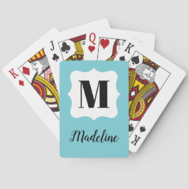 ¡El monograma de moda que juegan las cartas es un