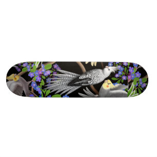 El monopatín del Cockatiel