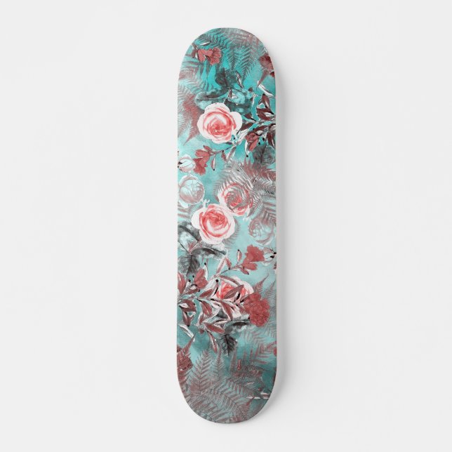El monopatín florece #flowers del #skateboard (Anverso )