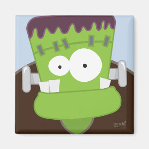 El monstruo de Frankenstein embroma el imán de