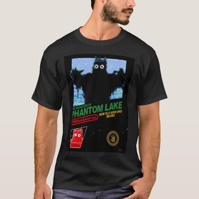 El monstruo de la camisa retra del videojuego del (Anverso)