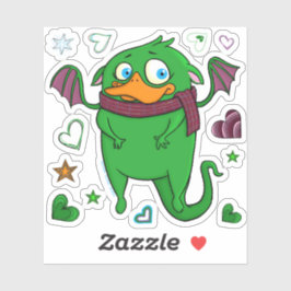 El monstruo, pegatina