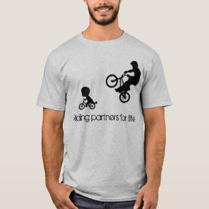 El montar a caballo de BMX Partners la camiseta