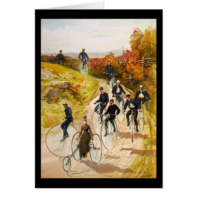 El montar en bicicleta de Hy Sandham (Frente)