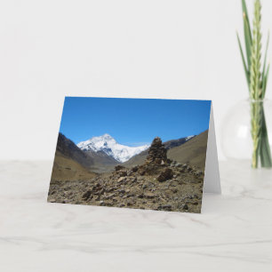 El monte Everest • Tarjeta de felicitación