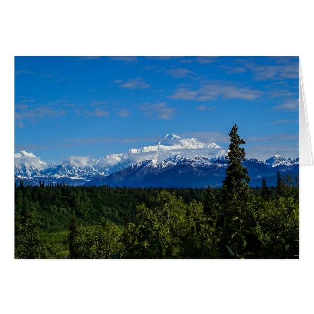 El monte McKinley de Alaska (Anverso (Horizontal))