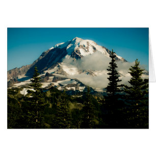 El Monte Rainier en el pico de Tolmie