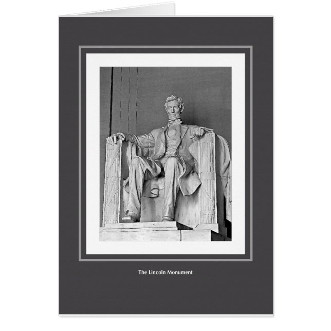 El monumento de Lincoln (Frente)