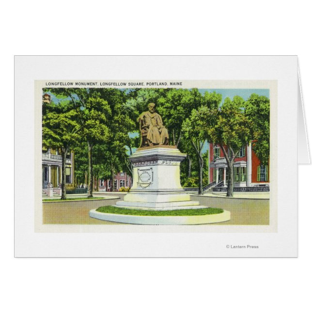 El Monumento Longfellow # 2 (Anverso (Horizontal))