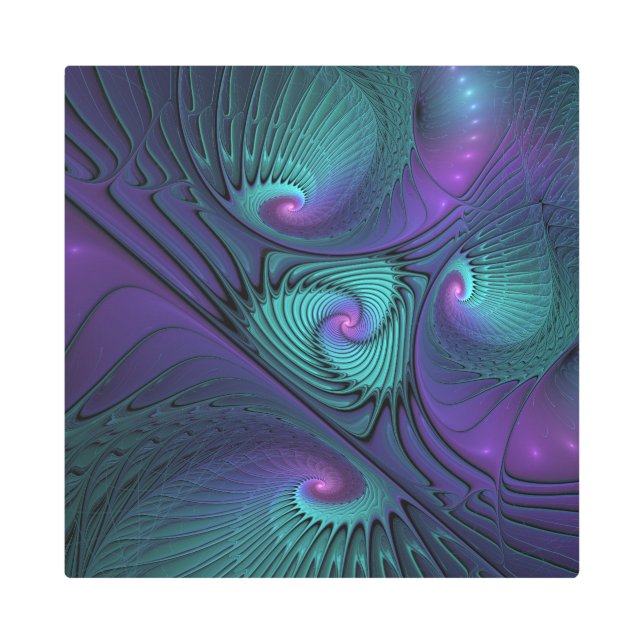 El morado se encuentra con el arte abstracto moder (Anverso)