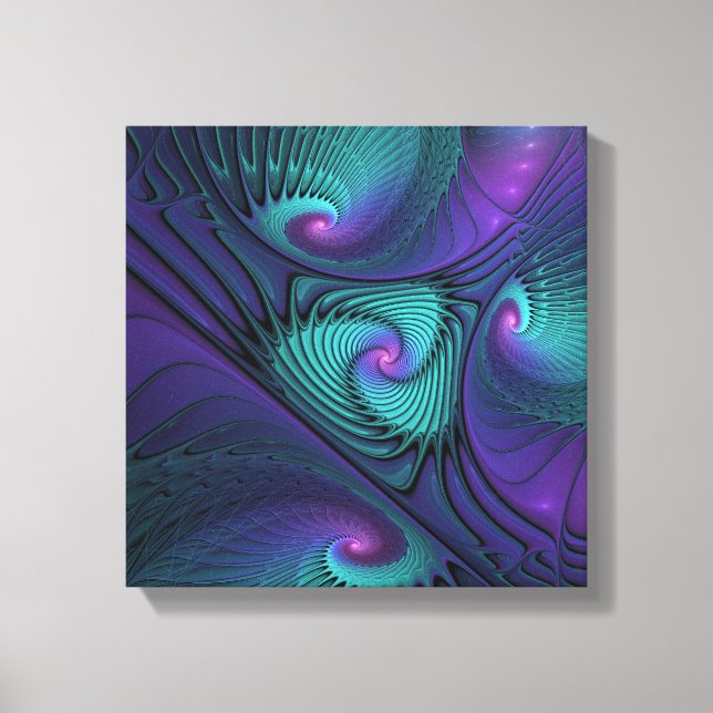 El morado se encuentra con el arte abstracto moder (Anverso)
