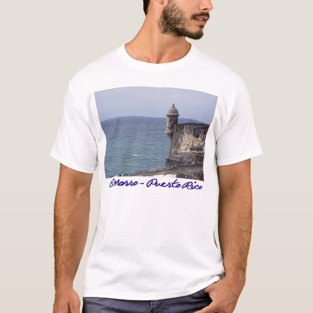 EL Morro - camiseta de Puerto Rico (Anverso)