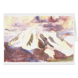 El Mt. Shuksan, haciendo frente asalta junto