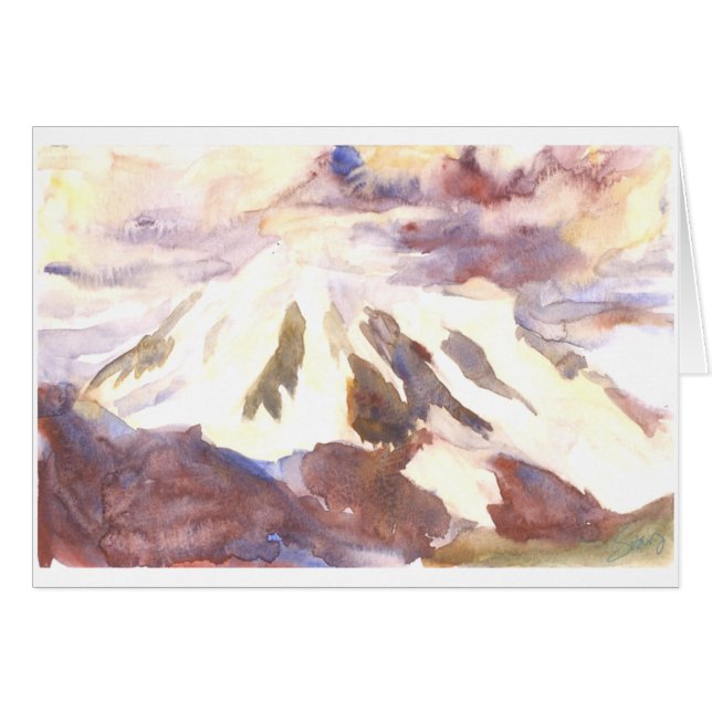 El Mt. Shuksan, haciendo frente asalta junto (Anverso (Horizontal))