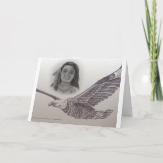 El muchacho que voló con la tarjeta de Eagles