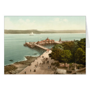 El muelle de Dunoon, Argyll y Bute, Escocia