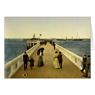 El muelle Ostend Belgium