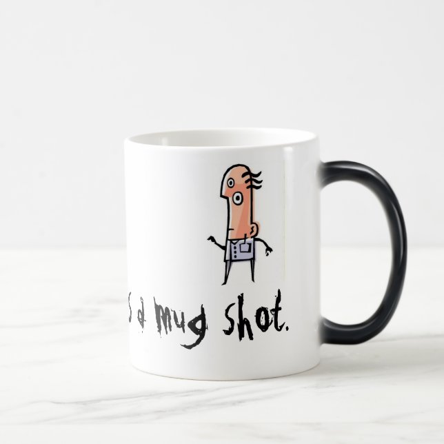 el mugshot, mi otra taza es un tiro de taza (Derecha)
